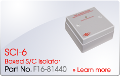 SCI-6 Boxes S/C Isolator - Nittan