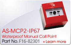 AS-MCP2-IP67 Waterproof Manual Call Point - Nittan