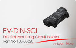 EV-DIN-SCI DIN Rail Mounting Circuit Isolator