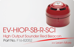EV-HIOP-SB-R-SCI High Output Sounder Red Beacon Nittan