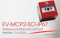 EV-MCP2-SCI-IP67 Waterproof Manual Call Point Nittan