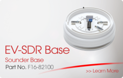 EV-SDR Sounder Base Nittan