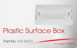 Plastic Surface Box Nittan