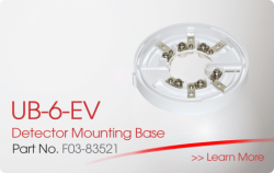 UB-6-EV Detector Mounting Base Nittan