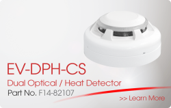 EV-DPH-CS Dual Optical Heat Detector Nittan