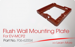 Flush Wall Mounting Plate