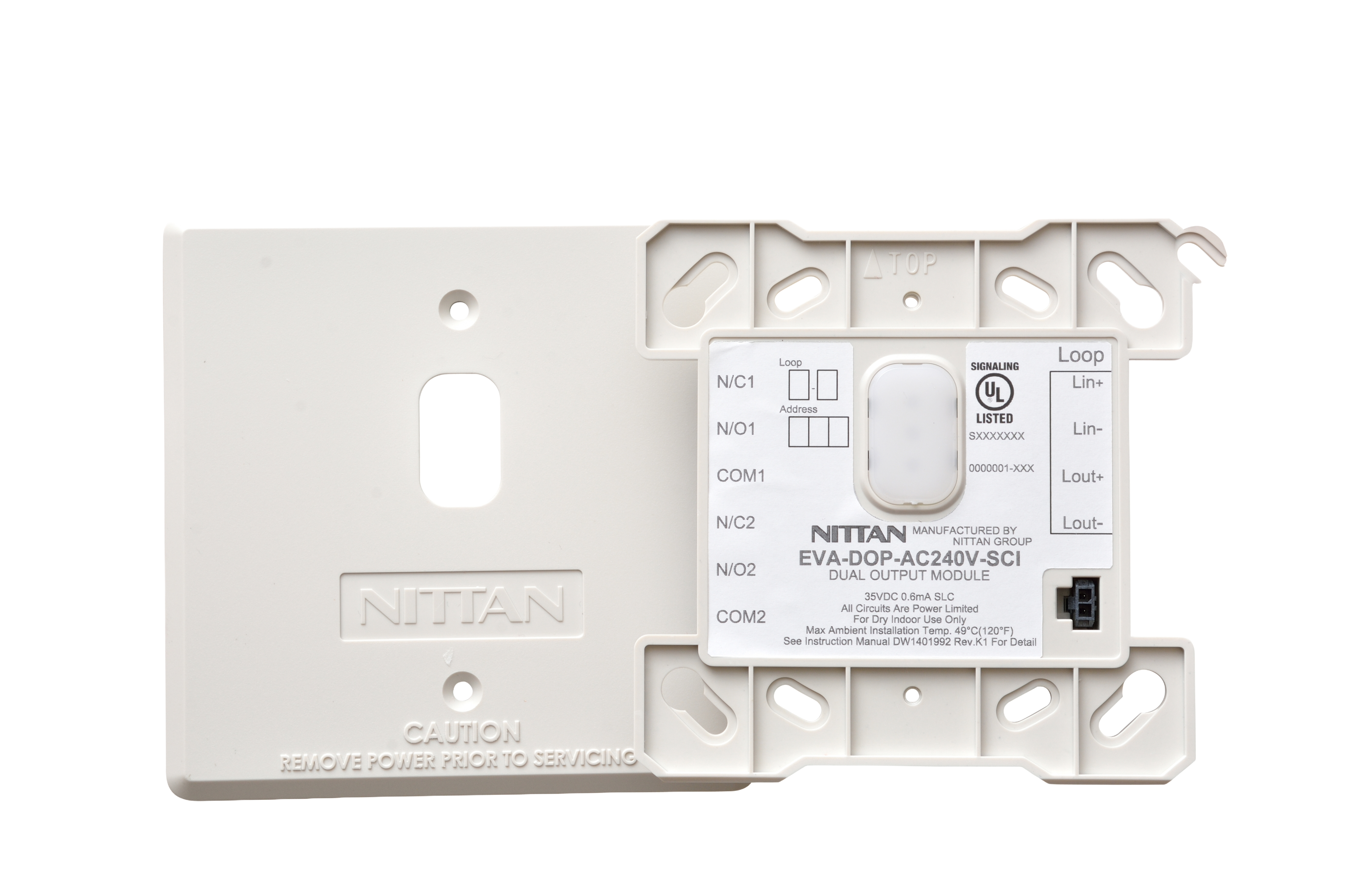 EVA-DOP-AC240V-SCI Dual Output Module with SCI