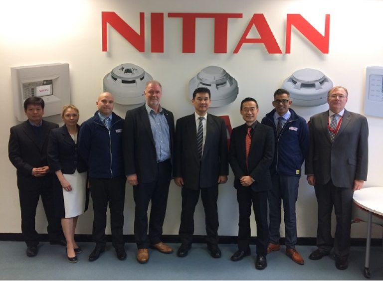 Nittan Europe Welcomes an Important visitor from HQ
