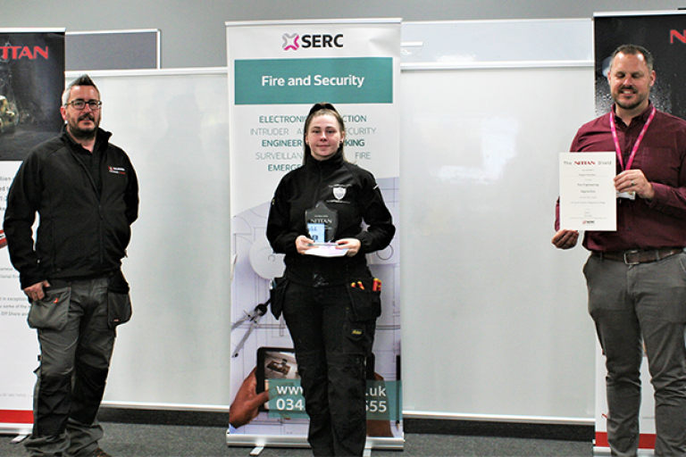 NITTAN SPONSORS ‘FIRE ENGINEERING APPRENTICE OF THE YEAR’ FOR FIVE YEARS