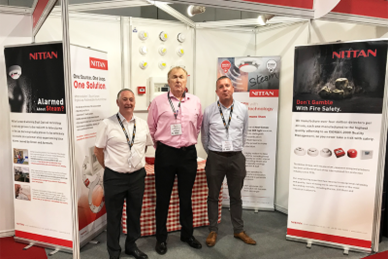 Nittan exhibited at The Fire Safety Event 2021