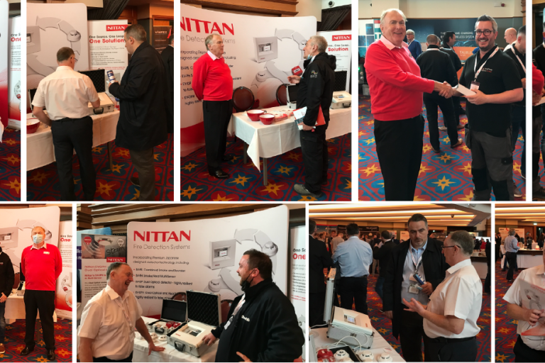 Nittan exhibit at FIM Expo Belfast October 2021