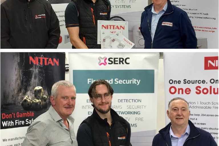 Nittan continued support for Fire Engineering Apprentices in Northern Ireland