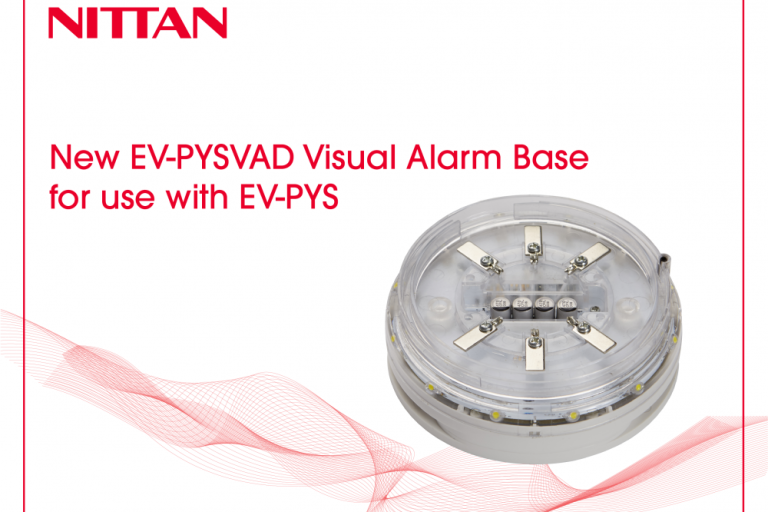 New EV-PYSVAD Visual Alarm Base for use with EV-PYS