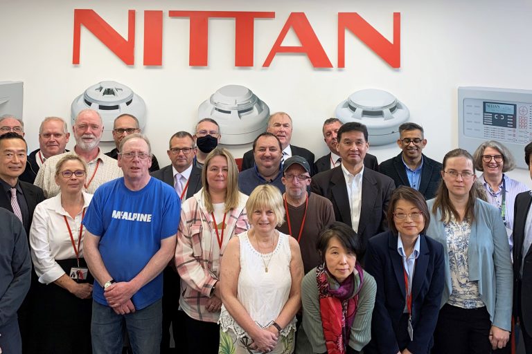 Nittan Europe Ltd receive an Important visitor from Japan HQ