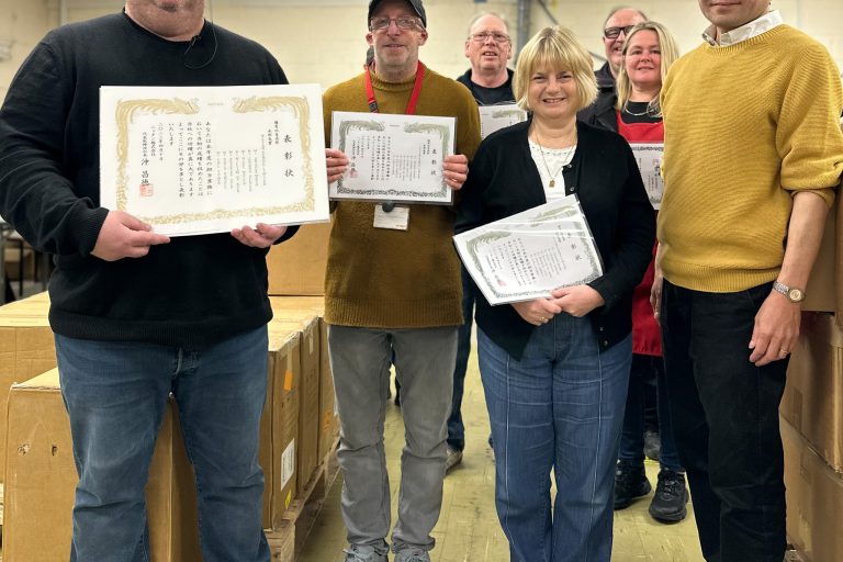 Congratulations to the Nittan Europe Logistics team