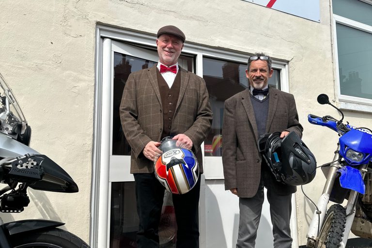 Nittan employees participated in The Distinguished Gentleman’s Ride