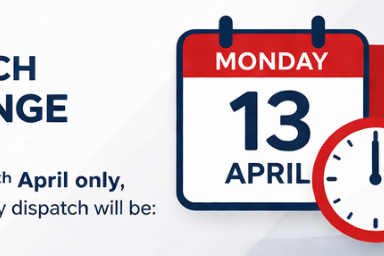 🔔 Important Update – One Day Change Only